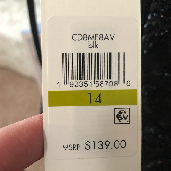 Calvin Klein little black cocktail dress - Picture 7 of 8